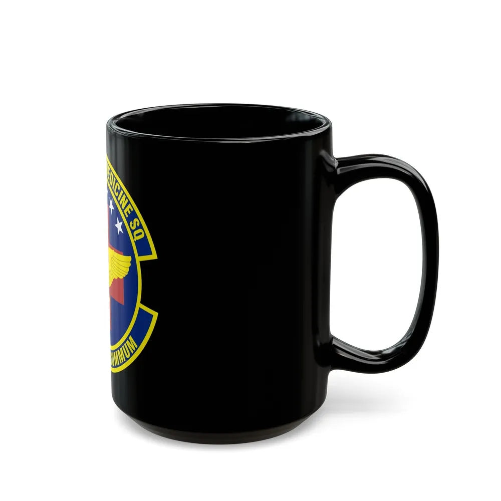 55th Aerospace Medicine Squadron (U.S. Air Force) Black Coffee Mug-Go Mug Yourself