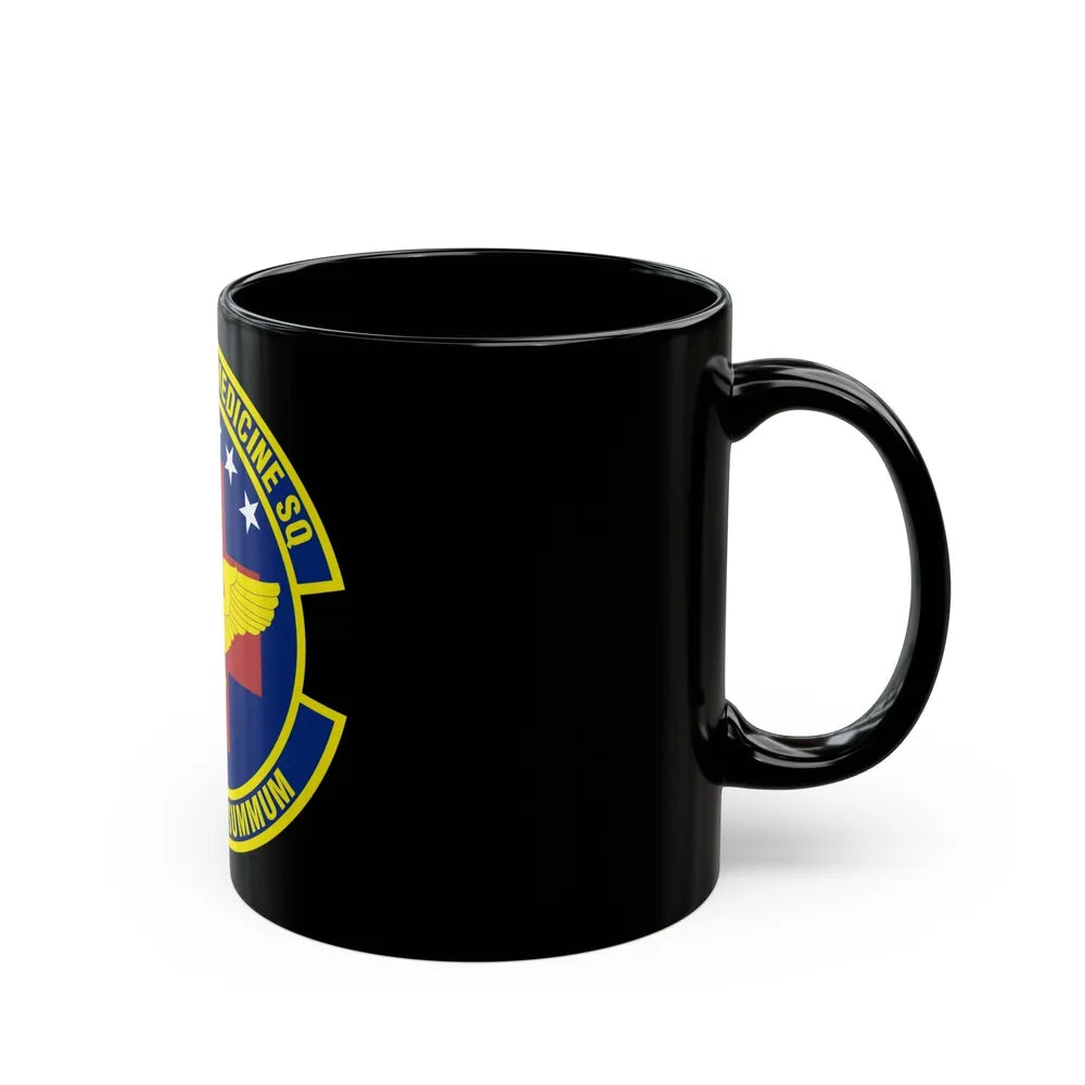 55th Aerospace Medicine Squadron (U.S. Air Force) Black Coffee Mug-Go Mug Yourself