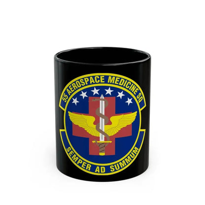 55th Aerospace Medicine Squadron (U.S. Air Force) Black Coffee Mug 11oz - Go Mug Yourself