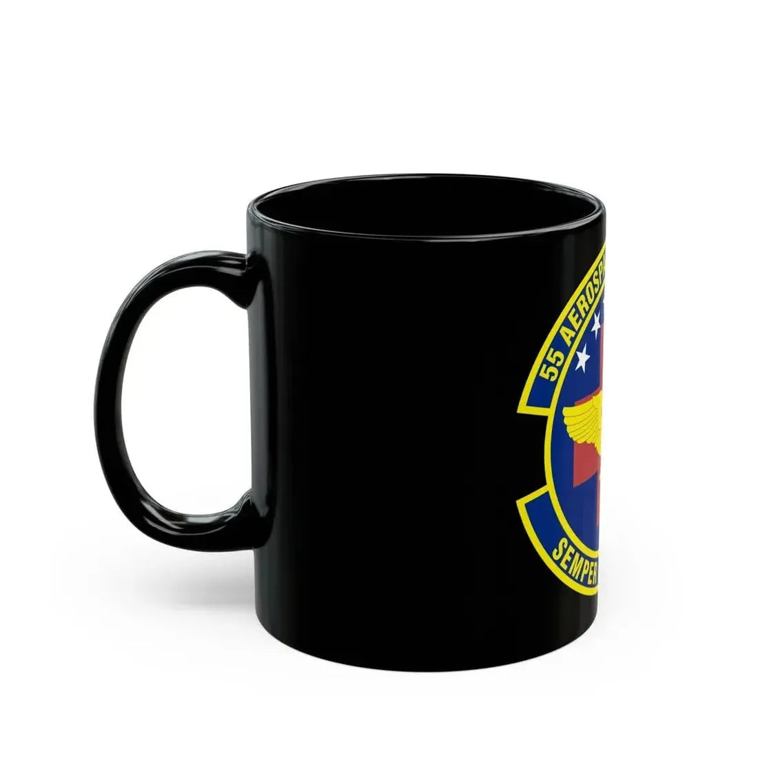 55th Aerospace Medicine Squadron (U.S. Air Force) Black Coffee Mug - Go Mug Yourself