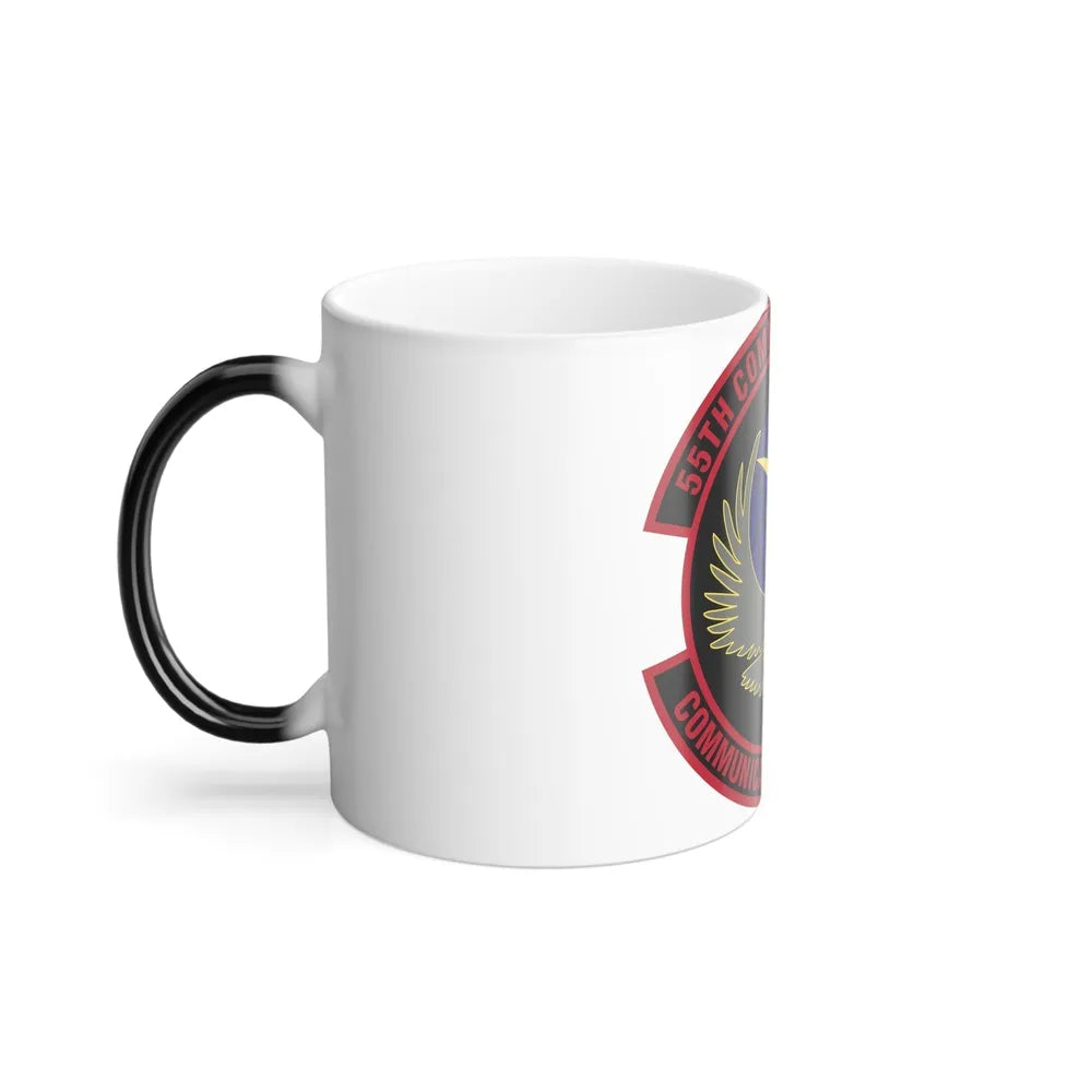 55th Communications Squadron (U.S. Air Force) Color Changing Coffee Mug-Go Mug Yourself