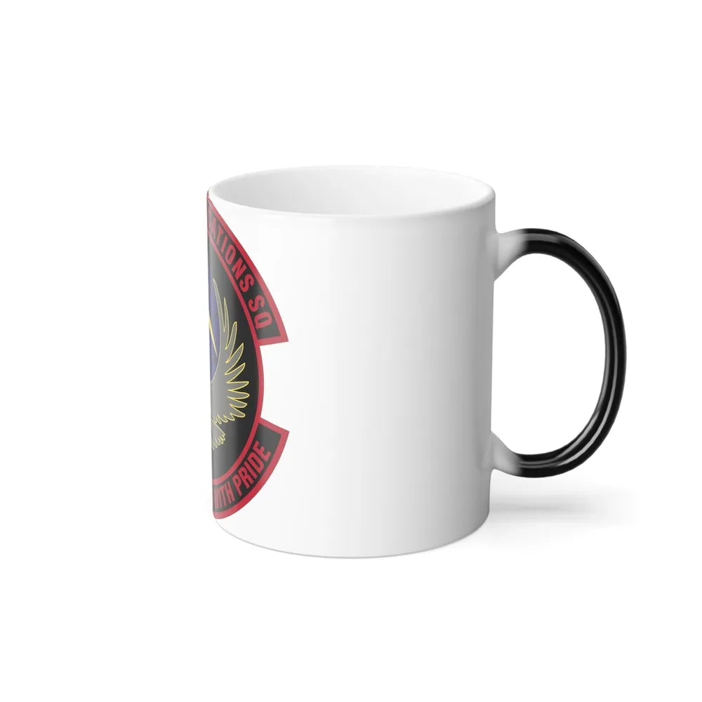 55th Communications Squadron (U.S. Air Force) Color Changing Coffee Mug-Go Mug Yourself