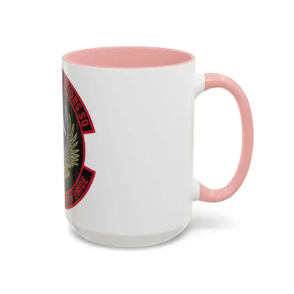 55th Communications Squadron (U.S. Air Force) Accent Coffee Mug - Go Mug Yourself