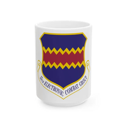 55th Electronic Combat Group (U.S. Air Force) White Coffee Mug-15oz-Go Mug Yourself