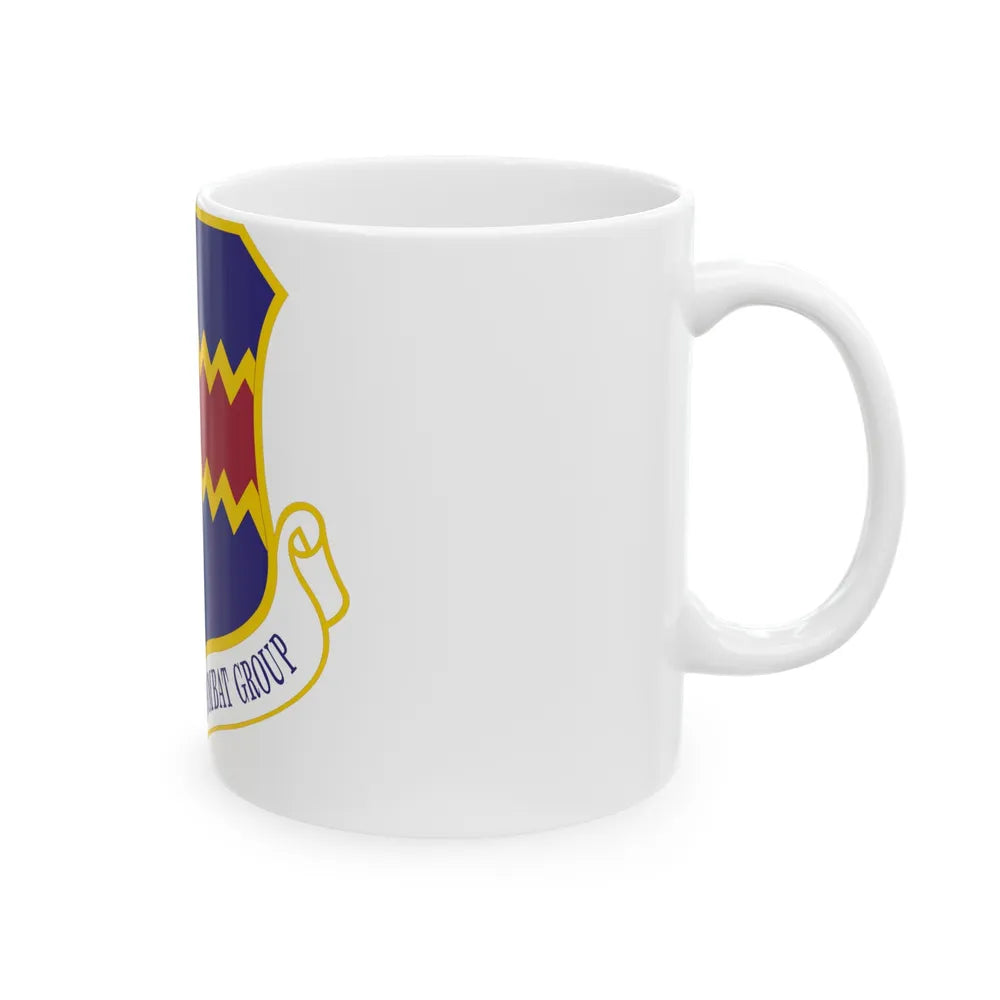 55th Electronic Combat Group (U.S. Air Force) White Coffee Mug-Go Mug Yourself