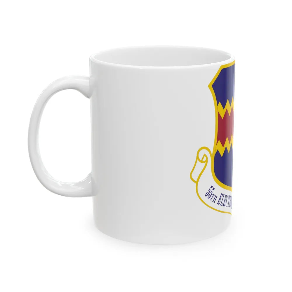 55th Electronic Combat Group (U.S. Air Force) White Coffee Mug-Go Mug Yourself