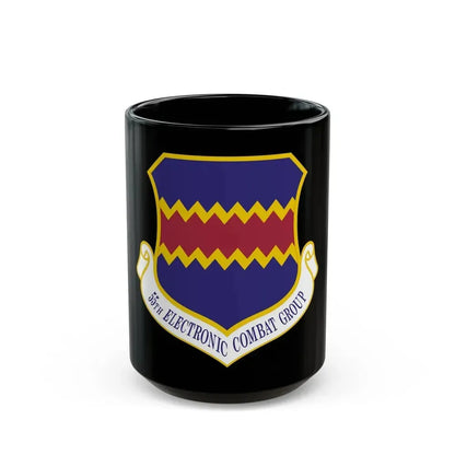 55th Electronic Combat Group (U.S. Air Force) Black Coffee Mug 15oz - Go Mug Yourself