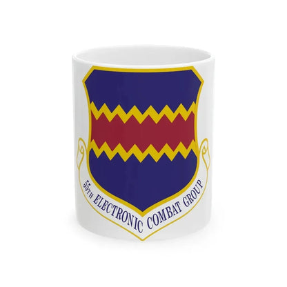 55th Electronic Combat Group (U.S. Air Force) White Coffee Mug 11oz - Go Mug Yourself