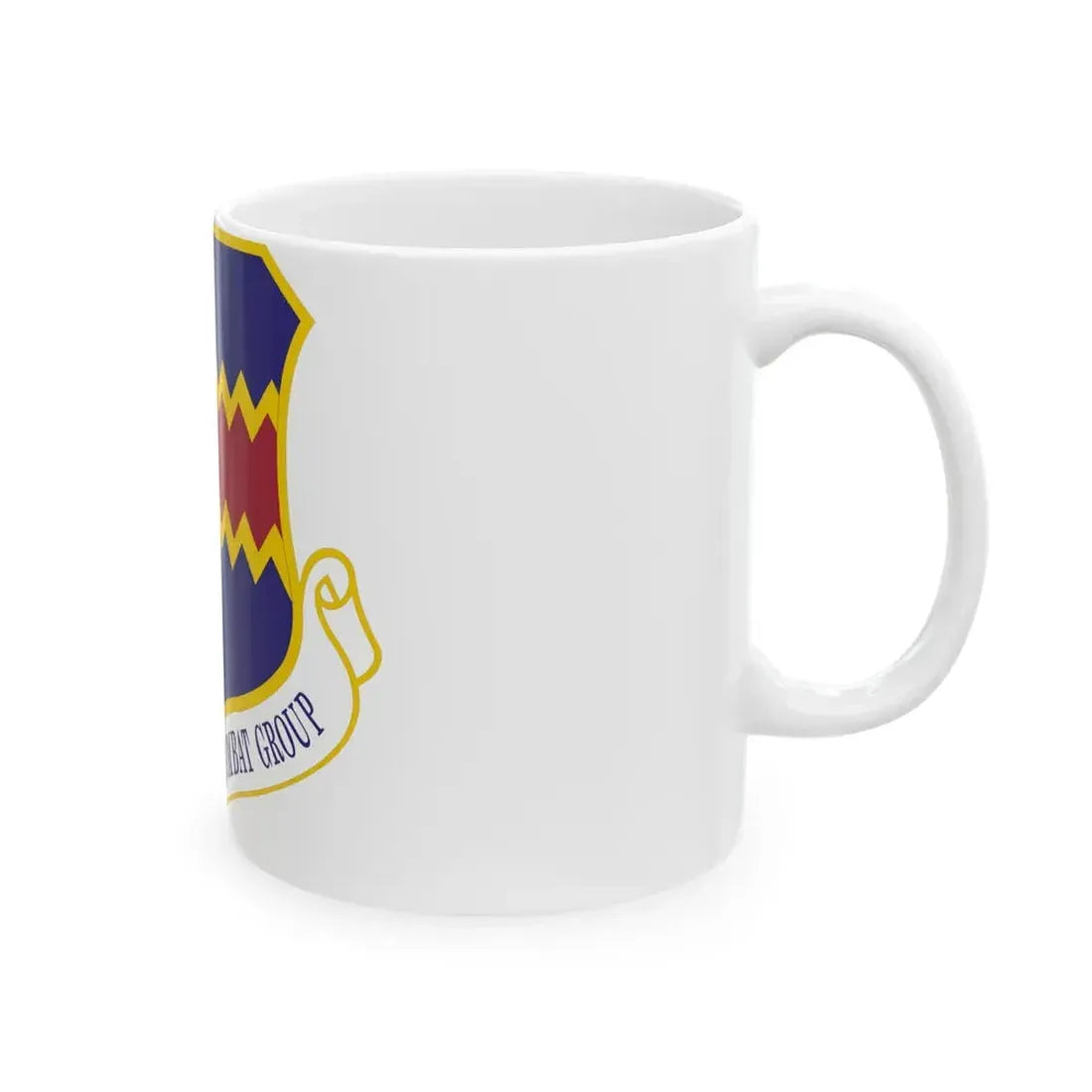 55th Electronic Combat Group (U.S. Air Force) White Coffee Mug - Go Mug Yourself