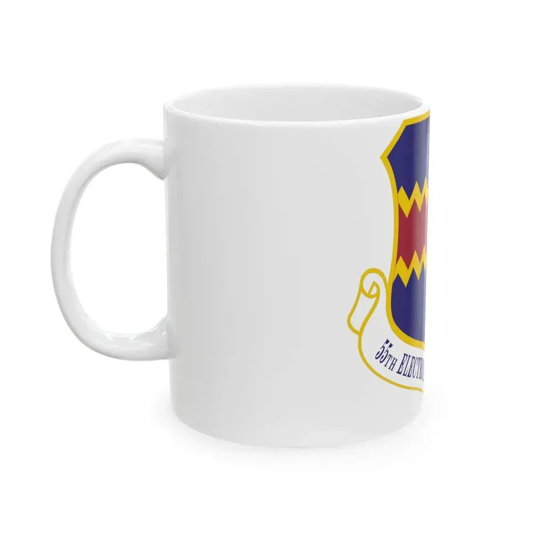 55th Electronic Combat Group (U.S. Air Force) White Coffee Mug - Go Mug Yourself