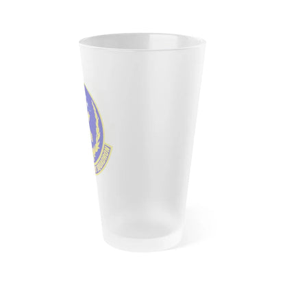 55th Force Support Squadron (U.S. Air Force) Frosted Pint Glass 16oz-Go Mug Yourself