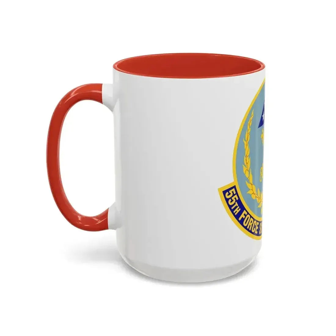 55th Force Support Squadron (U.S. Air Force) Accent Coffee Mug - Go Mug Yourself