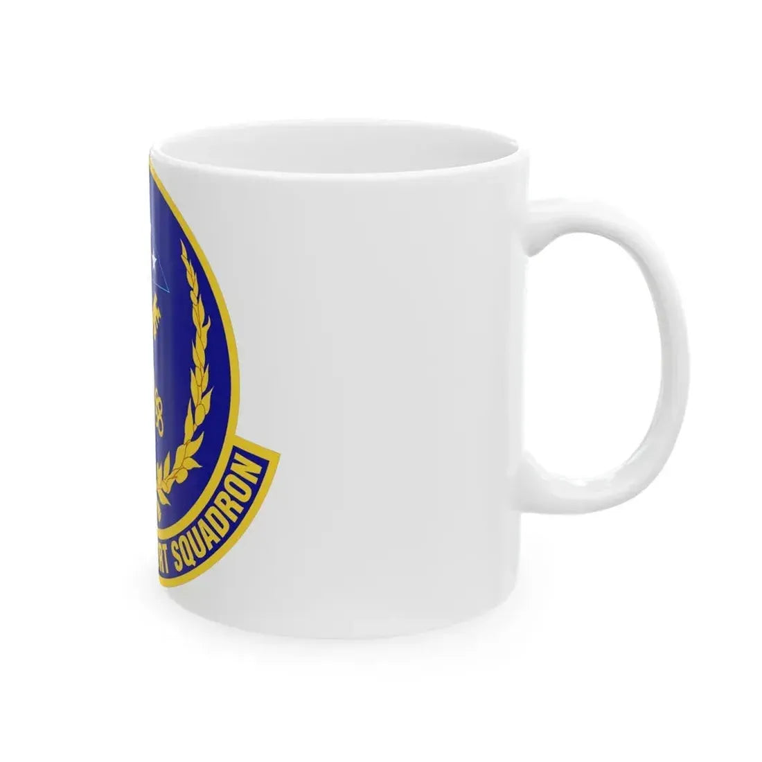 55th Force Support Squadron (U.S. Air Force) White Coffee Mug - Go Mug Yourself