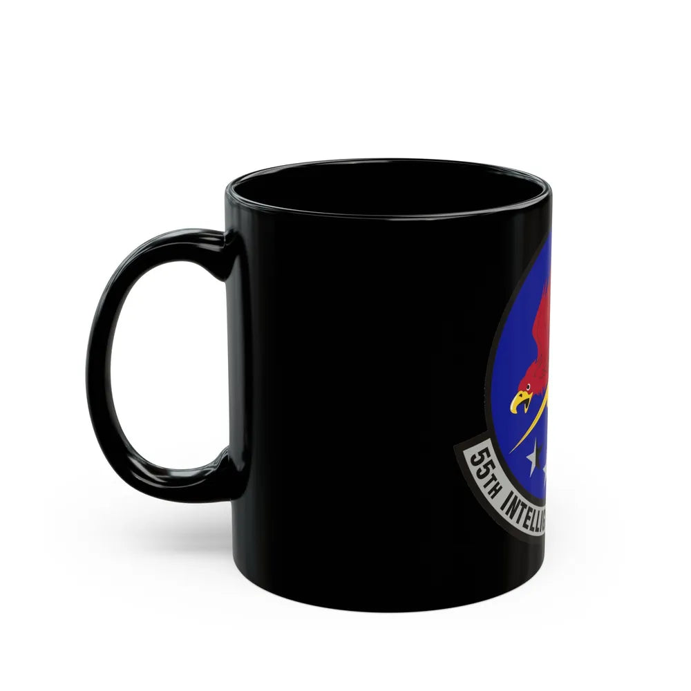 55th Intelligence Support Squadron (U.S. Air Force) Black Coffee Mug-Go Mug Yourself