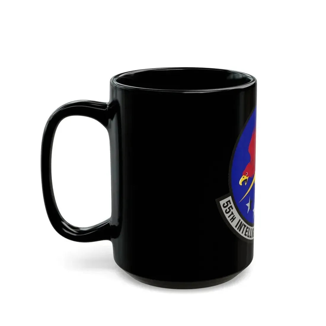 55th Intelligence Support Squadron (U.S. Air Force) Black Coffee Mug - Go Mug Yourself