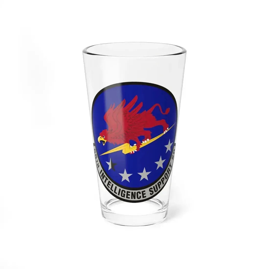 55th Intelligence Support Squadron (U.S. Air Force) Pint Glass 16oz 16oz - Go Mug Yourself