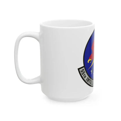 55th Intelligence Support Squadron (U.S. Air Force) White Coffee Mug - Go Mug Yourself