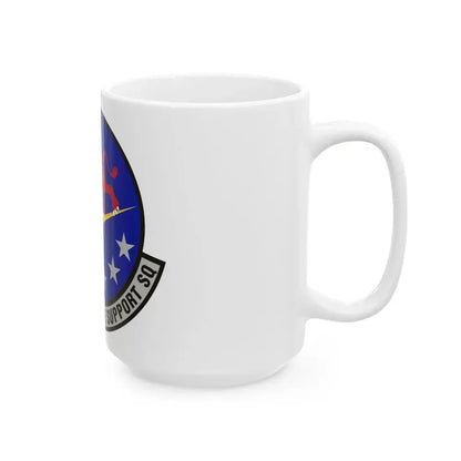55th Intelligence Support Squadron (U.S. Air Force) White Coffee Mug - Go Mug Yourself