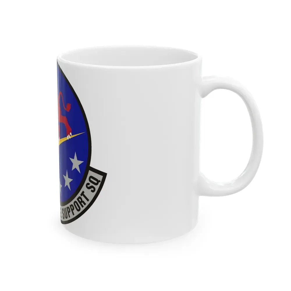 55th Intelligence Support Squadron (U.S. Air Force) White Coffee Mug - Go Mug Yourself