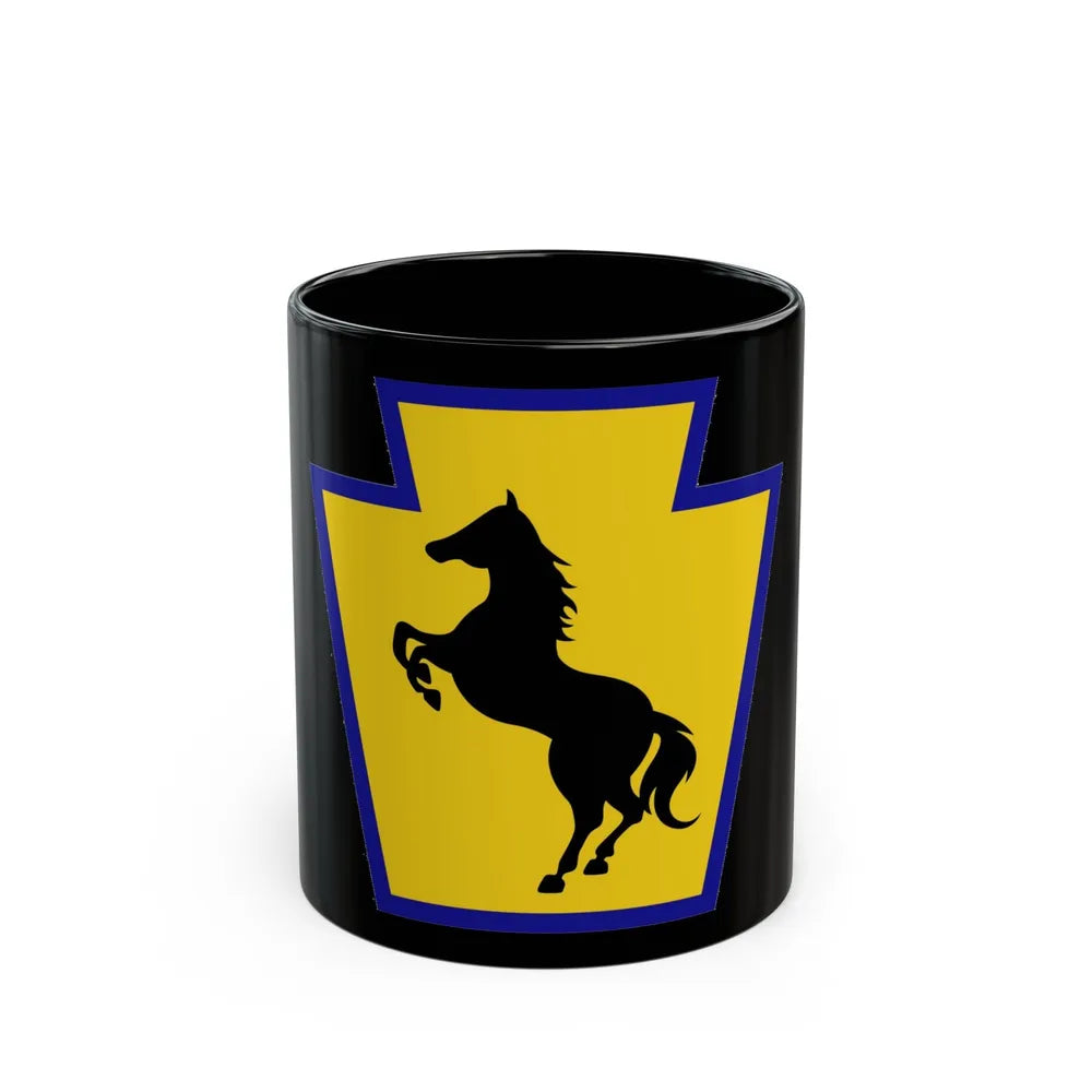 55th Maneuver Enhancement Brigade (U.S. Army) Black Coffee Mug-11oz-Go Mug Yourself