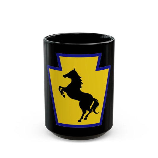 55th Maneuver Enhancement Brigade (U.S. Army) Black Coffee Mug-15oz-Go Mug Yourself