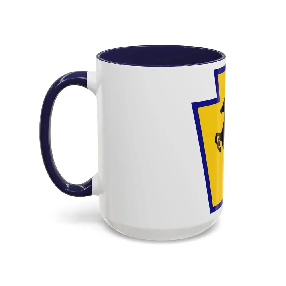 55th Maneuver Enhancement Brigade (U.S. Army) Accent Coffee Mug - Go Mug Yourself