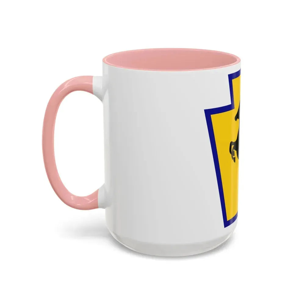 55th Maneuver Enhancement Brigade (U.S. Army) Accent Coffee Mug - Go Mug Yourself