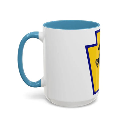 55th Maneuver Enhancement Brigade (U.S. Army) Accent Coffee Mug - Go Mug Yourself