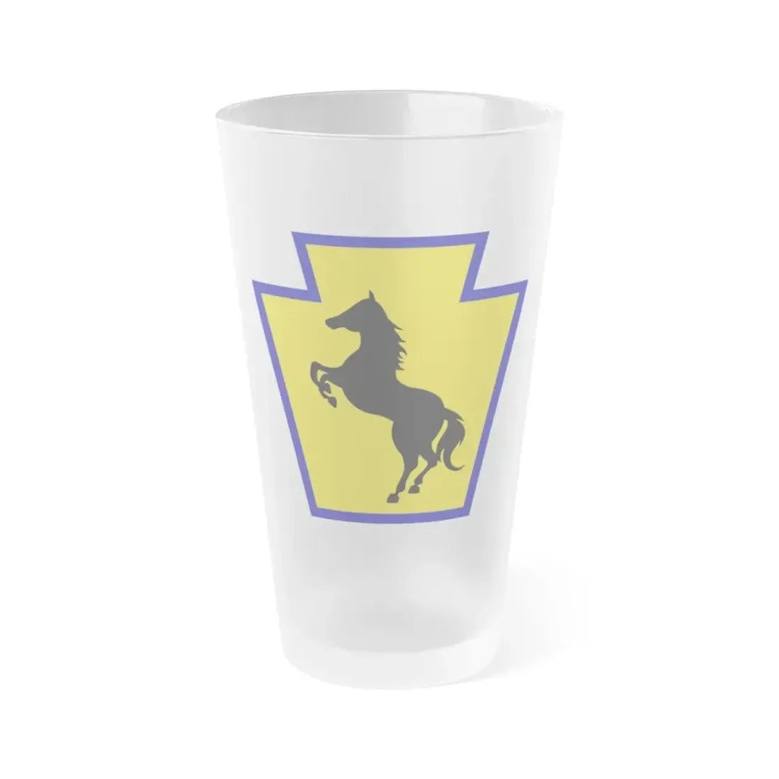55th Maneuver Enhancement Brigade (U.S. Army) Frosted Pint Glass 16oz Default Title - Go Mug Yourself