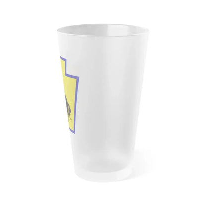 55th Maneuver Enhancement Brigade (U.S. Army) Frosted Pint Glass 16oz - Go Mug Yourself