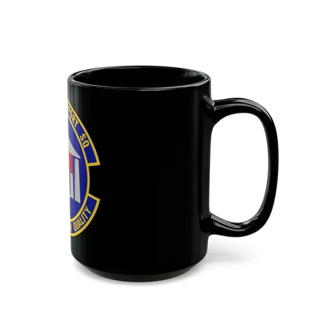 55th Medical Support Squadron (U.S. Air Force) Black Coffee Mug - Go Mug Yourself