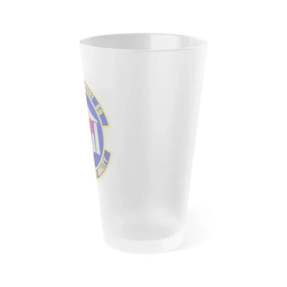55th Medical Support Squadron (U.S. Air Force) Frosted Pint Glass 16oz - Go Mug Yourself