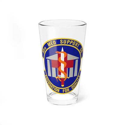 55th Medical Support Squadron (U.S. Air Force) Pint Glass 16oz 16oz - Go Mug Yourself