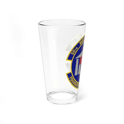 55th Medical Support Squadron (U.S. Air Force) Pint Glass 16oz - Go Mug Yourself