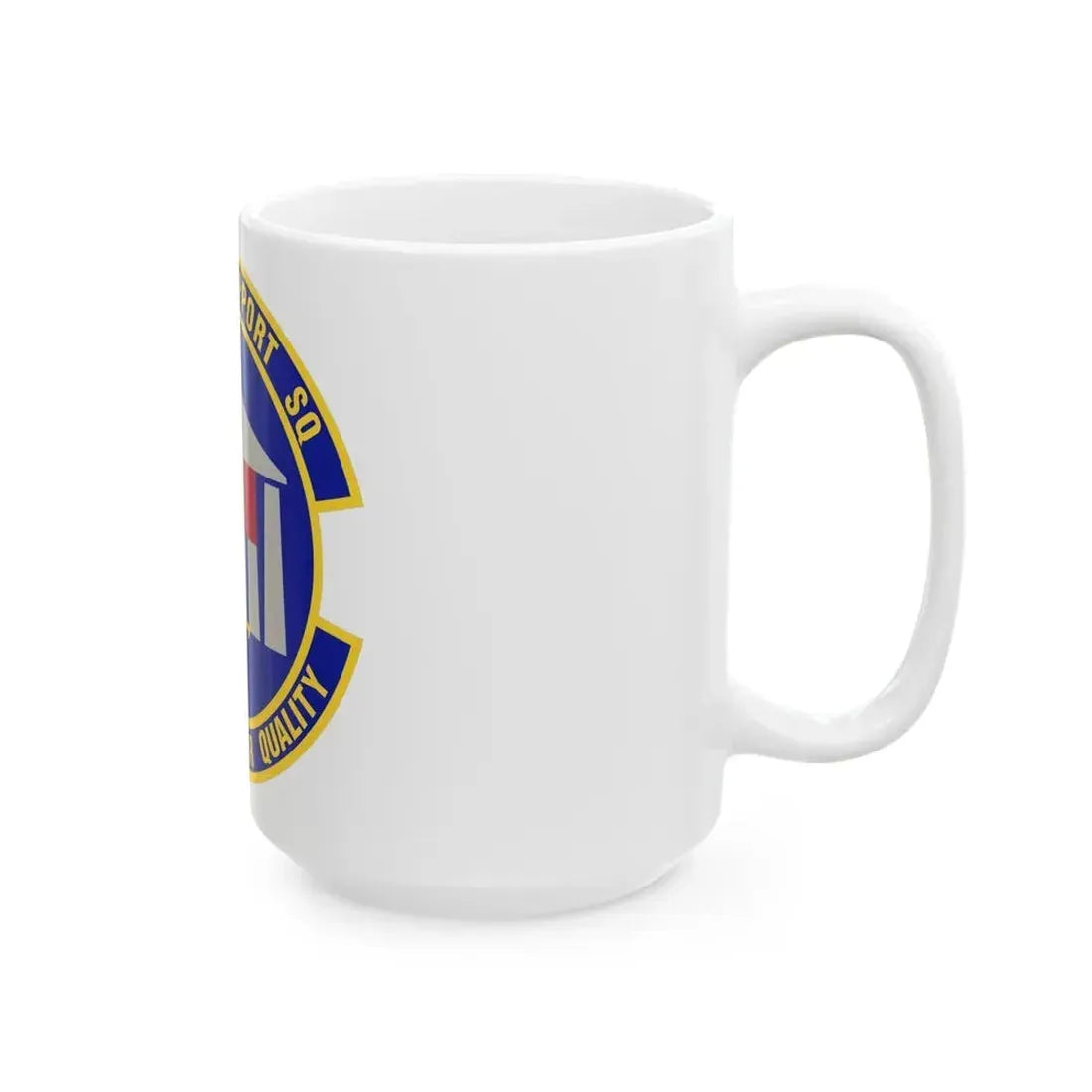55th Medical Support Squadron (U.S. Air Force) White Coffee Mug - Go Mug Yourself