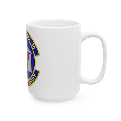 55th Medical Support Squadron (U.S. Air Force) White Coffee Mug - Go Mug Yourself