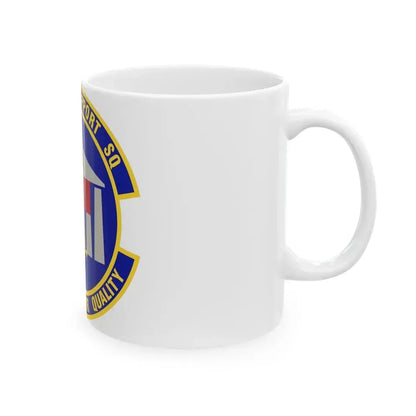 55th Medical Support Squadron (U.S. Air Force) White Coffee Mug - Go Mug Yourself