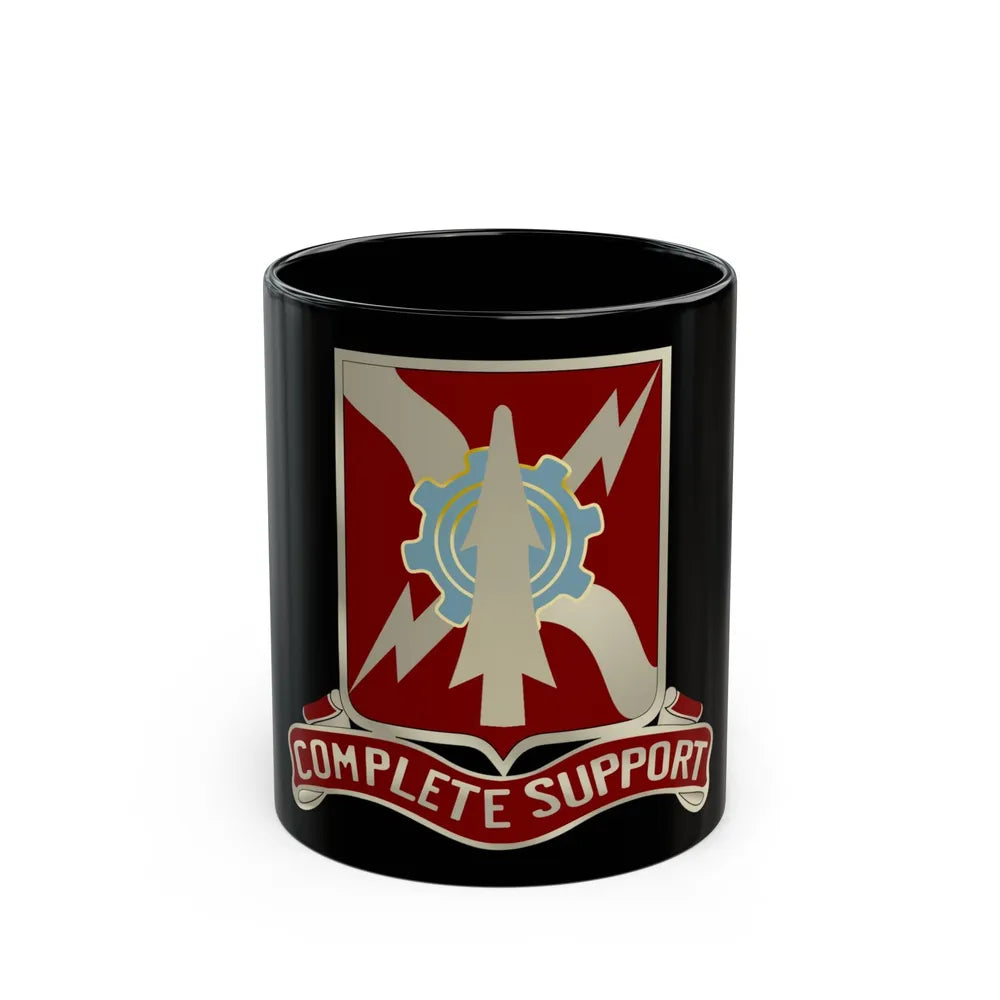 55th Support Battalion (U.S. Army) Black Coffee Mug-11oz-Go Mug Yourself