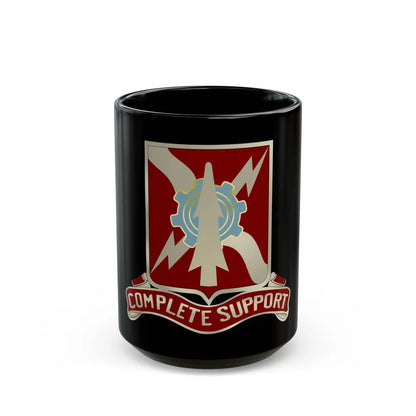 55th Support Battalion (U.S. Army) Black Coffee Mug-15oz-Go Mug Yourself