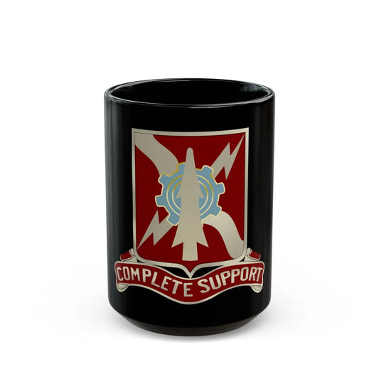 55th Support Battalion (U.S. Army) Black Coffee Mug-15oz-Go Mug Yourself