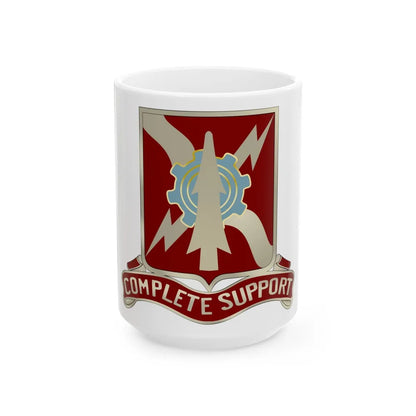 55th Support Battalion (U.S. Army) White Coffee Mug-15oz-Go Mug Yourself