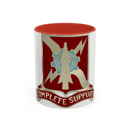55th Support Battalion (U.S. Army) Accent Coffee Mug 11oz Red - Go Mug Yourself