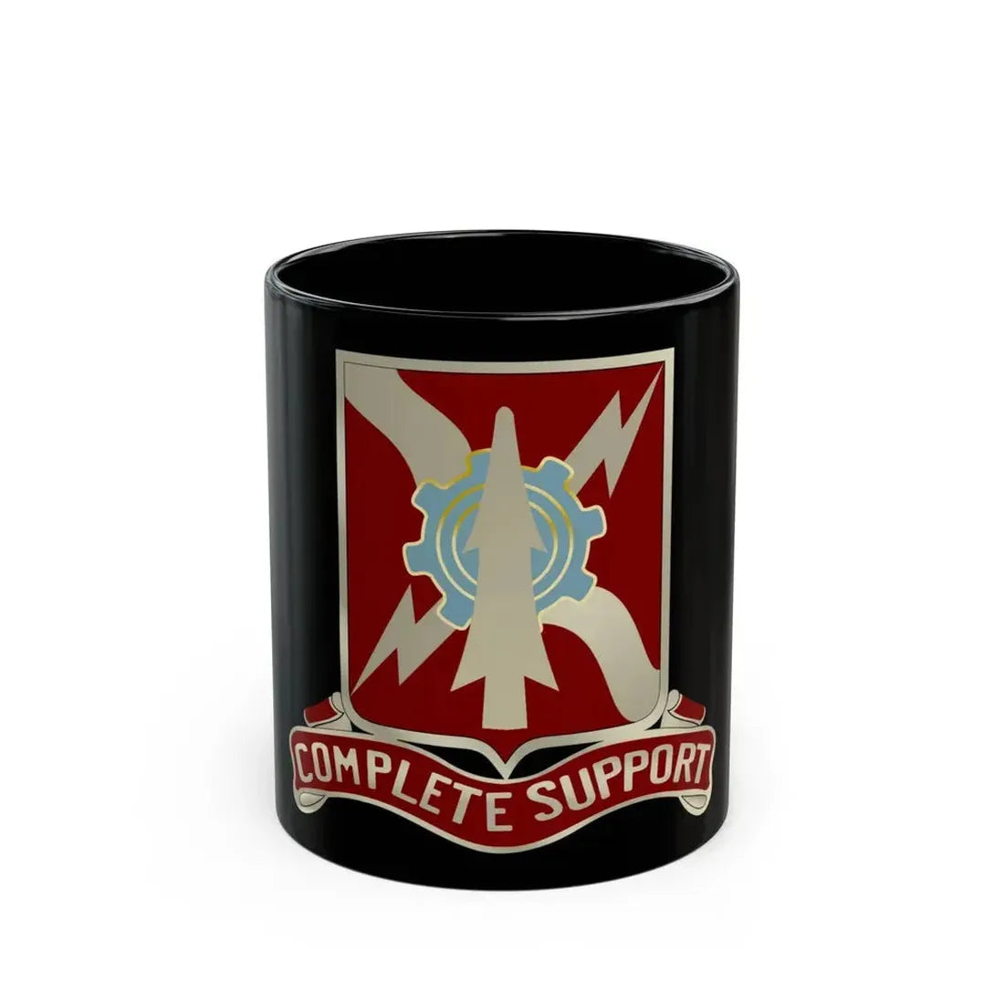 55th Support Battalion (U.S. Army) Black Coffee Mug 11oz - Go Mug Yourself