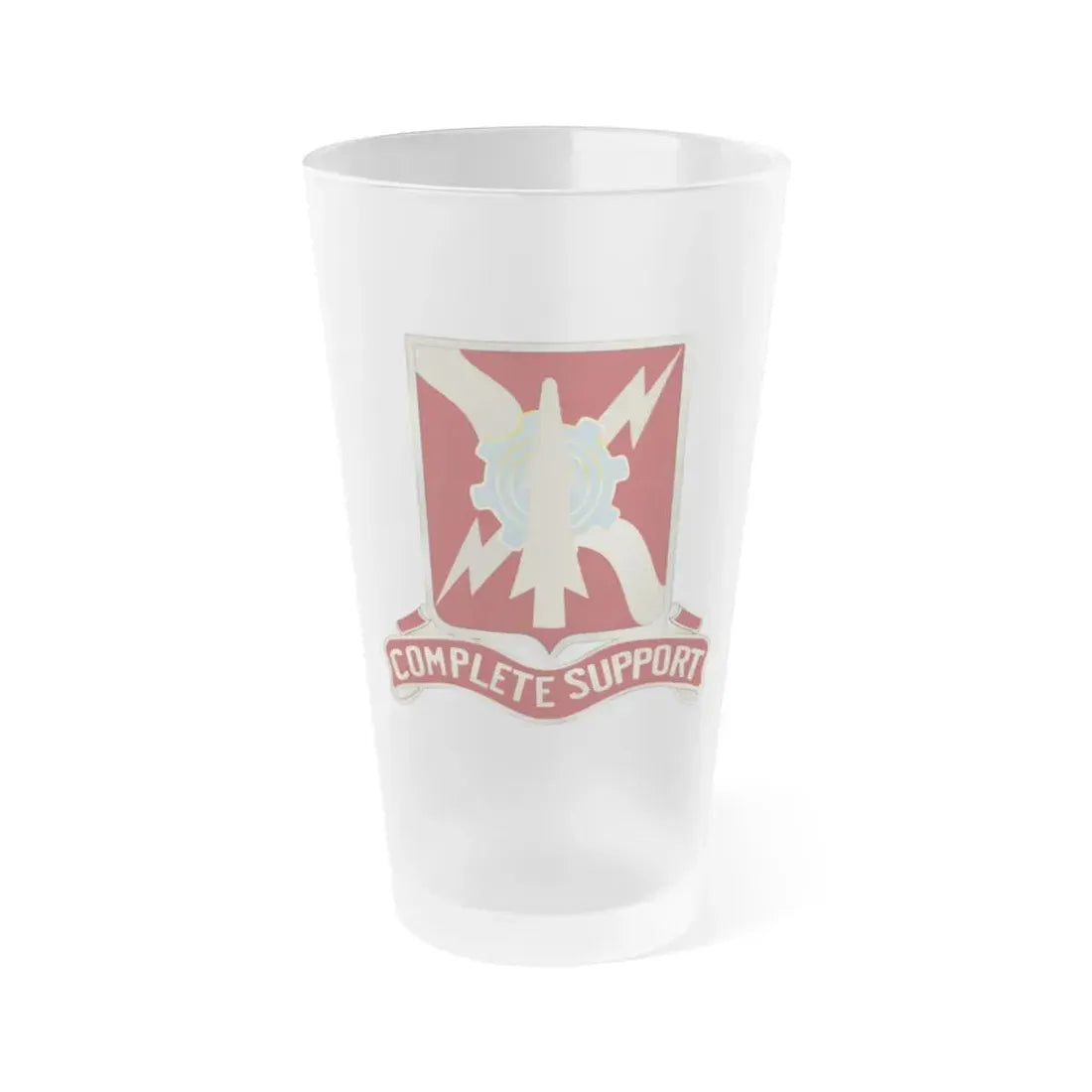 55th Support Battalion (U.S. Army) Frosted Pint Glass 16oz Default Title - Go Mug Yourself