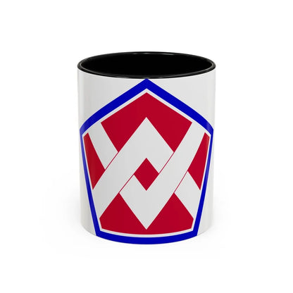 55th Sustainment Brigade (U.S. Army) Accent Coffee Mug-11oz-Black-Go Mug Yourself