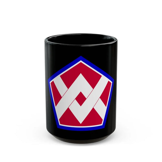 55th Sustainment Brigade (U.S. Army) Black Coffee Mug-15oz-Go Mug Yourself