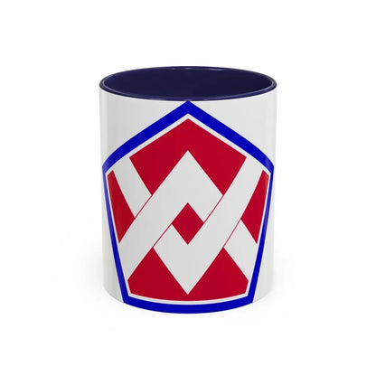 55th Sustainment Brigade (U.S. Army) Accent Coffee Mug 11oz Navy - Go Mug Yourself