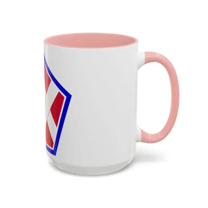 55th Sustainment Brigade (U.S. Army) Accent Coffee Mug - Go Mug Yourself