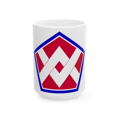55th Sustainment Brigade (U.S. Army) White Coffee Mug 15oz - Go Mug Yourself