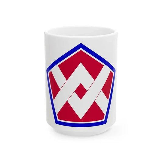 55th Sustainment Brigade (U.S. Army) White Coffee Mug 15oz - Go Mug Yourself